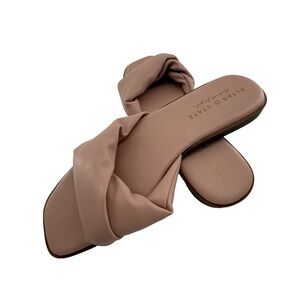 Altar'd State Sandals Womens US 8.5 Pink Slide Knotted Strap Summer Casual Beach